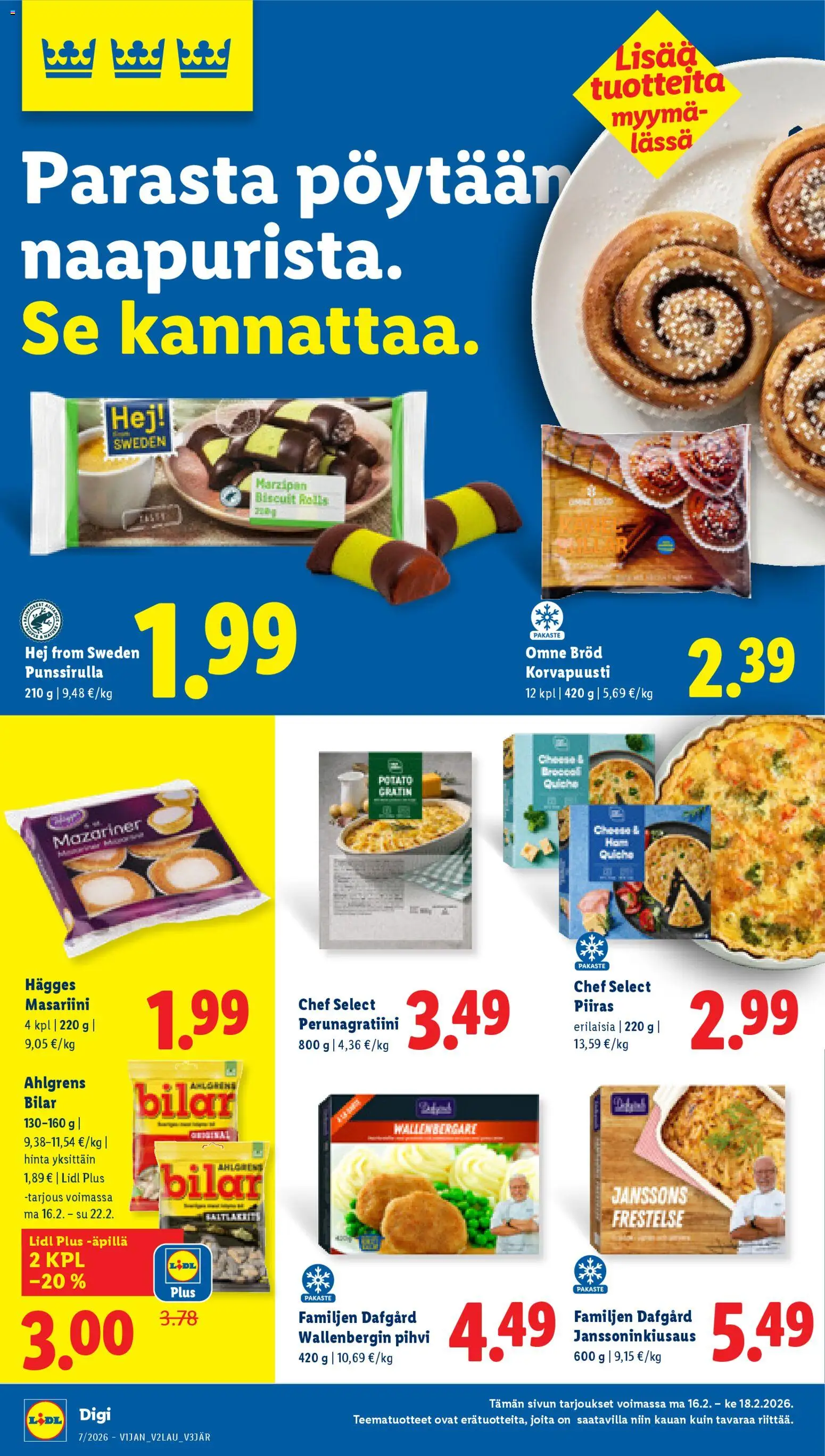 Lidl tarjoukset - Rovaniemi – voimassa 12.02.2026 alkaen | Sivu: 18