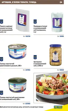 Metro акції дійснийкції з 10.12.2025 | Сторінка: 24 | Товари: Помідори, Тунець