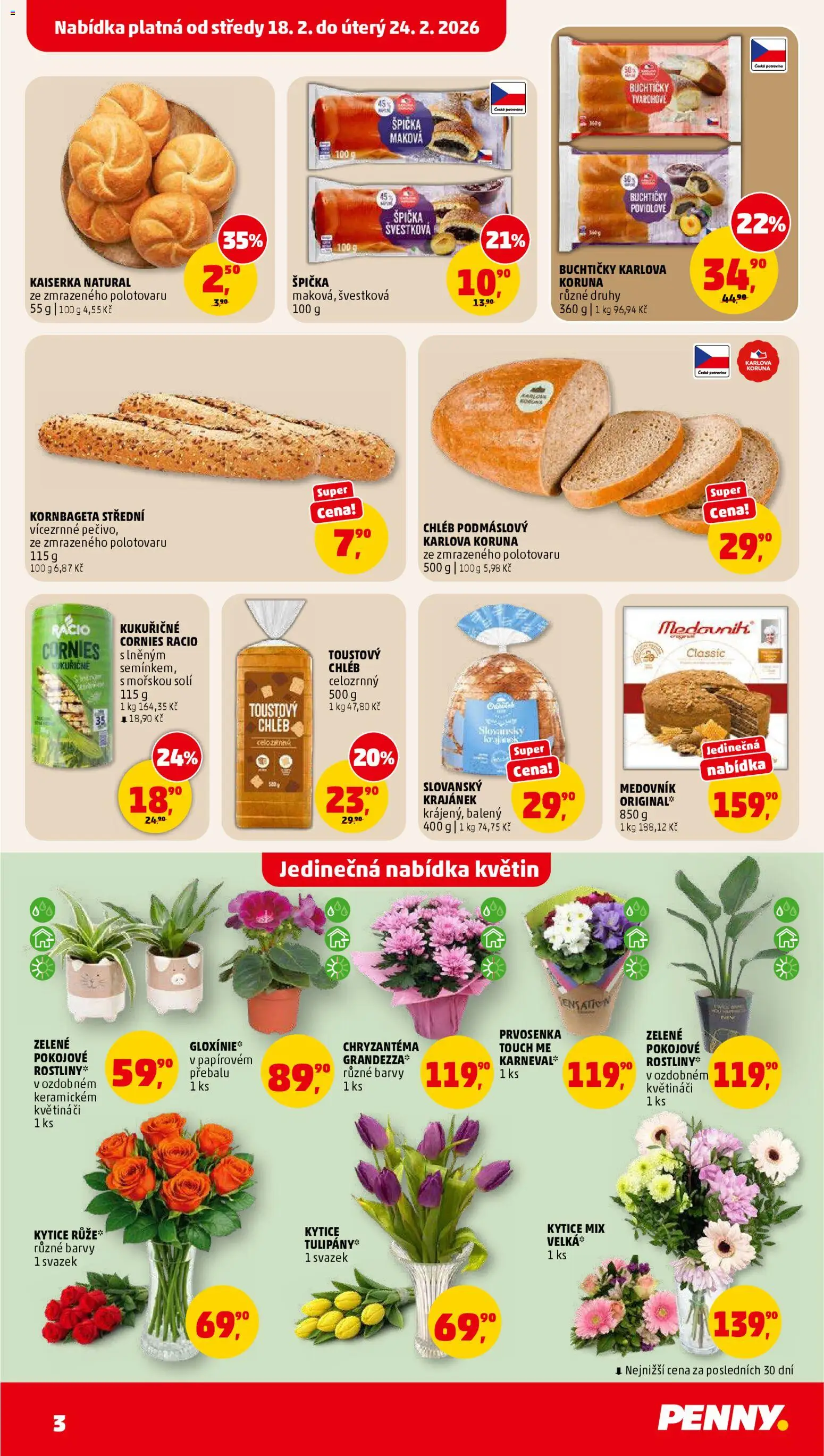 Penny Market leták - Čtvrtečník od 18.02.2026 | Strana: 3