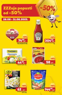 Mega Maxi katalog - važi od 28.08.2025 | Strana: 5 | Proizvode: Majonez, Narezak, Heinz, Mesni narezak