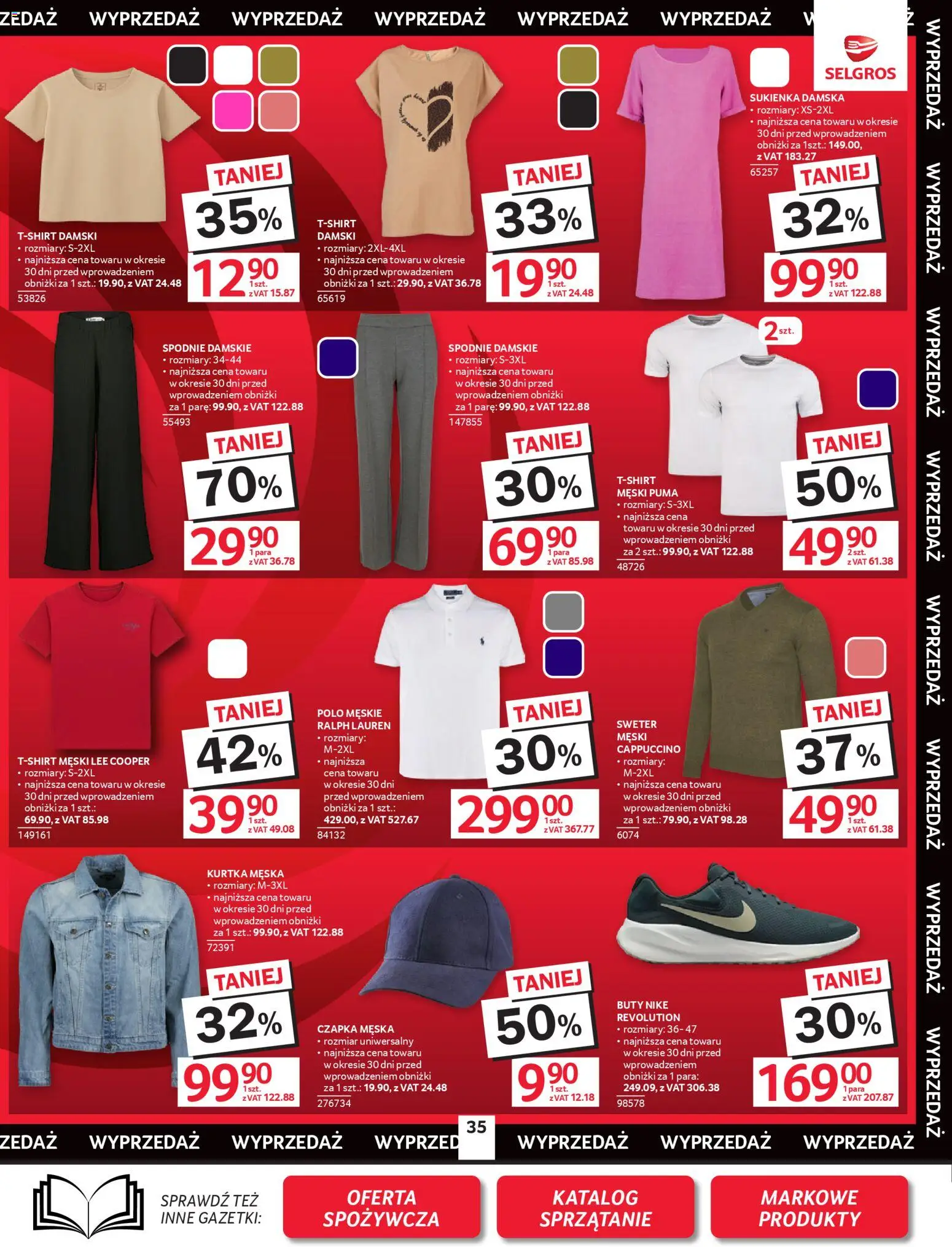Selgros cash&carry gazetka - Oferta przemysłowa od 26.03.2026 | Strona: 37 | Produkty: Kurtka, Spodnie, Buty, Czapka