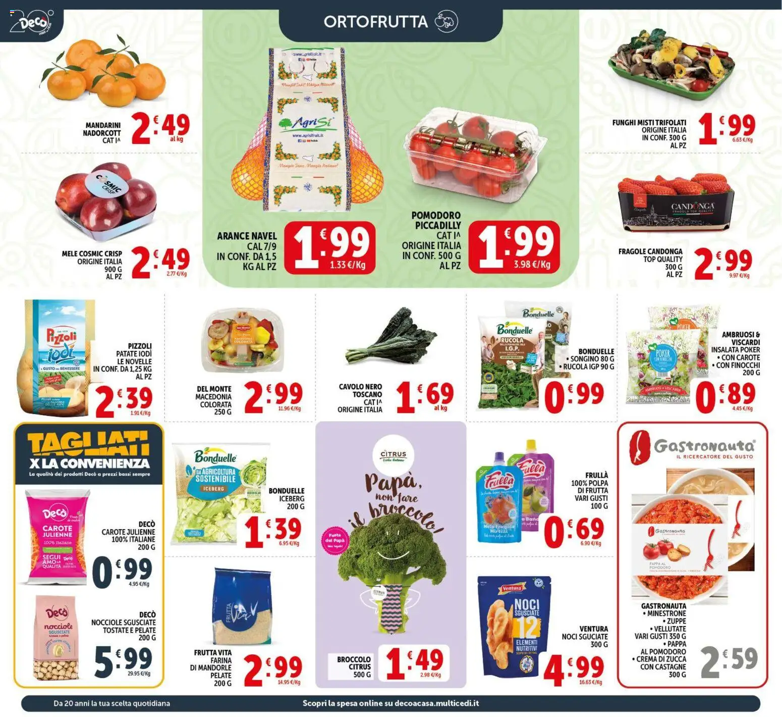 Volantino Decò del 17.03.2026 | Pagina: 8 | Prodotti: Mele, Fragole, Noci, Mandorle