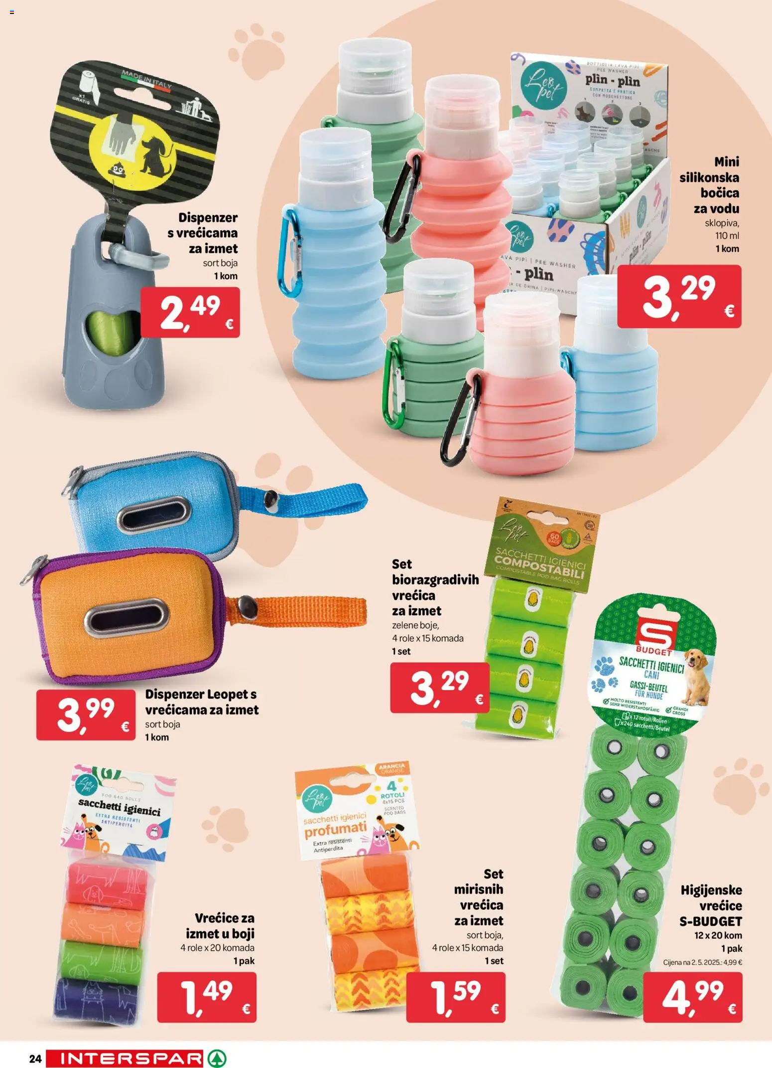 Interspar katalog | vrijedi od 19.11.2025 | Stranica: 24 | Proizvodi: Role