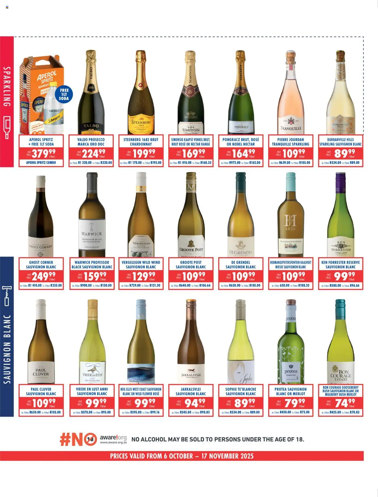 New Ultra Liquors catalogue – valid from 06.10.2025 | Page: 2 | Products: Water