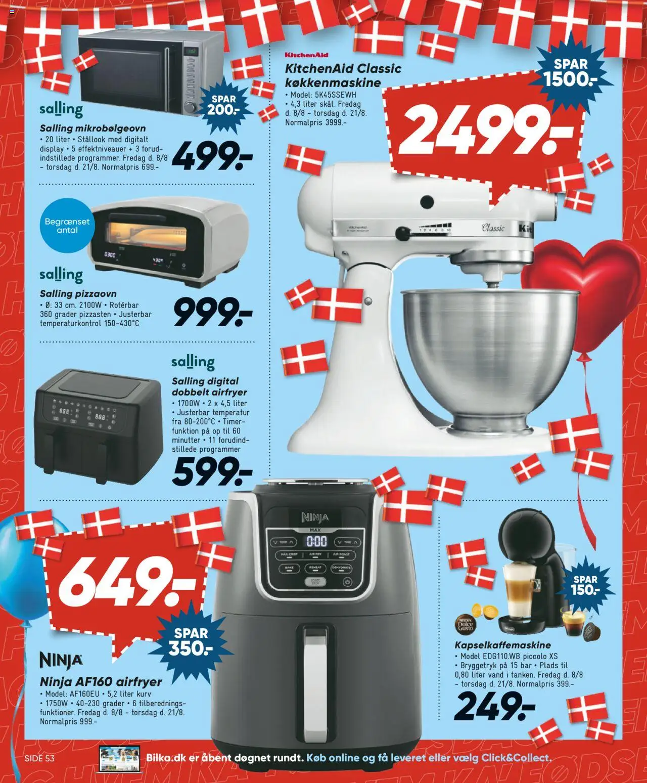 Bilka Tilbudsavis gyldig fra 08.08.2025 | Side: 28 | Produkter: Kurv, Mikrobølgeovn