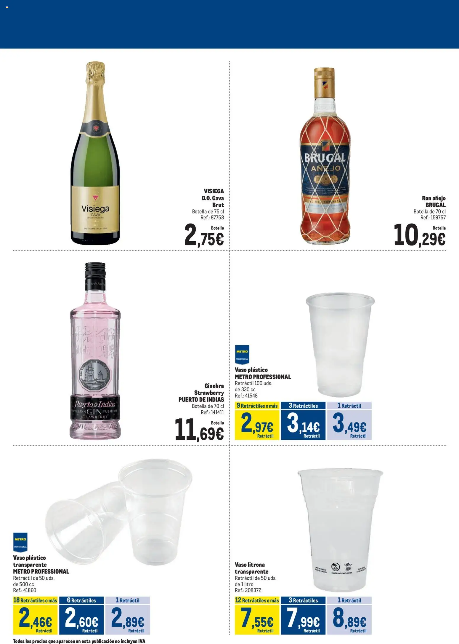 Makro San Isidro Madrid │ válido desde el 24.04.2026 | Página: 3 | Productos: Ron, Ginebra