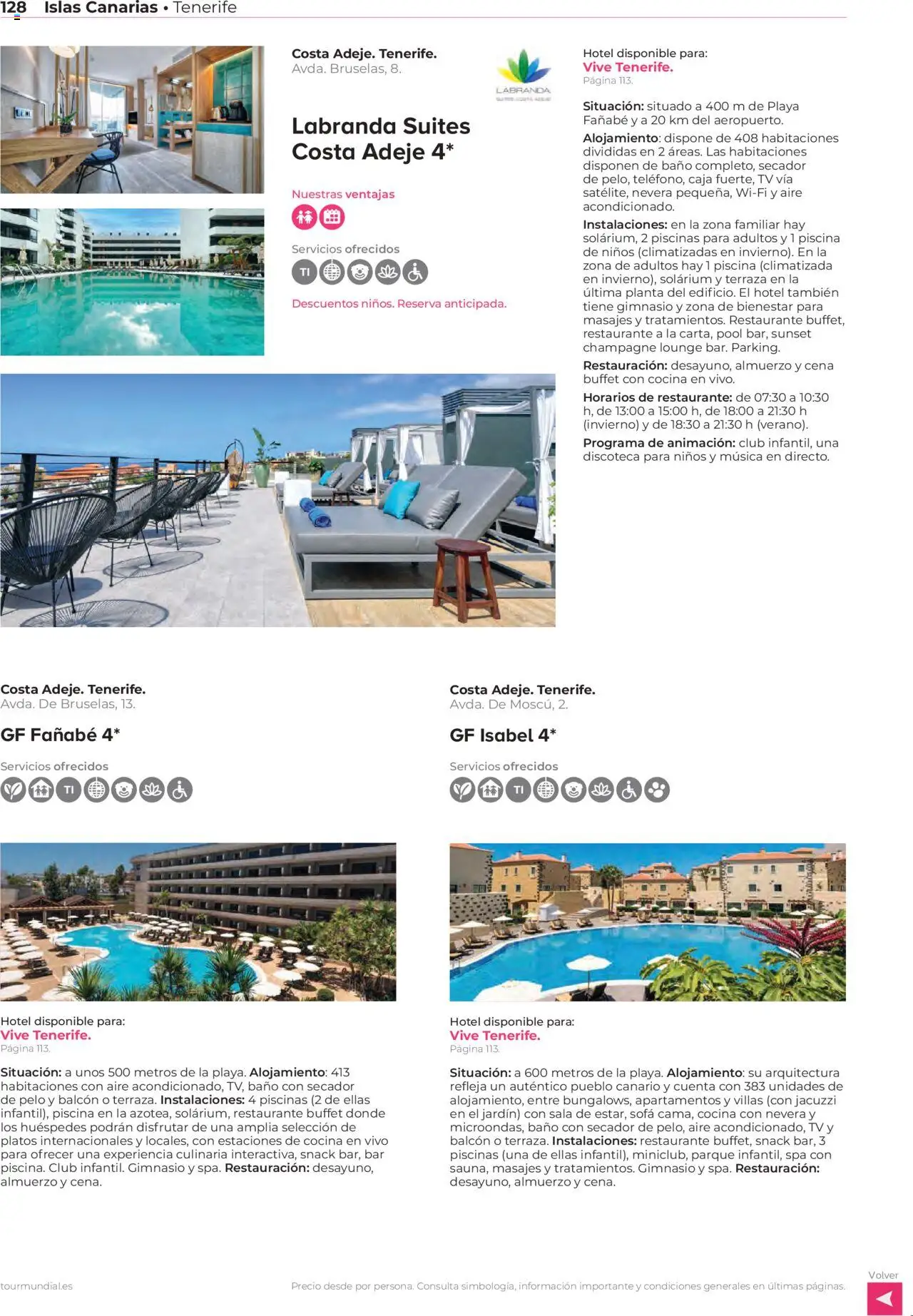 Viajes El Corte Inglés - Costas e islas │ válido desde el 26.03.2025 | Página: 128 | Productos: Cocina, Nevera, Sofá, Caja