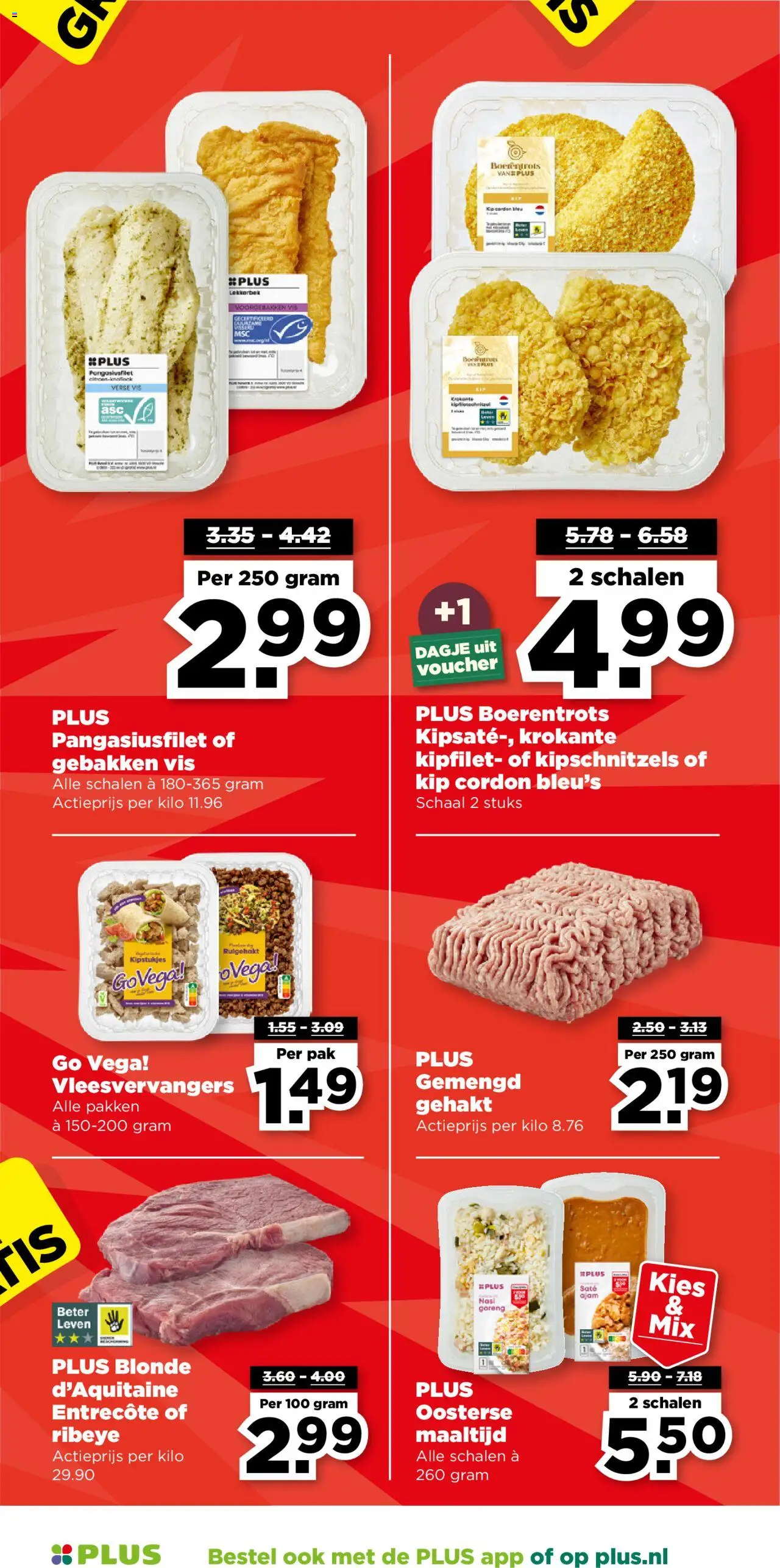  | Pagina: 9 | Producten: Vis, Steak, Gehakt, Kip