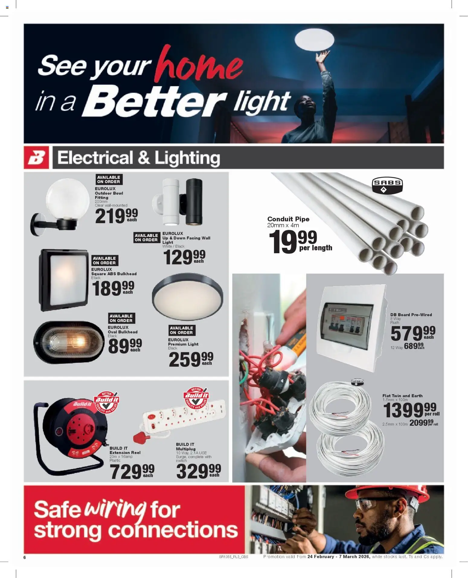 New Build It catalogue – valid from 24.02.2026 | Page: 6 | Products: USB, Bowl, Switch, Pipe
