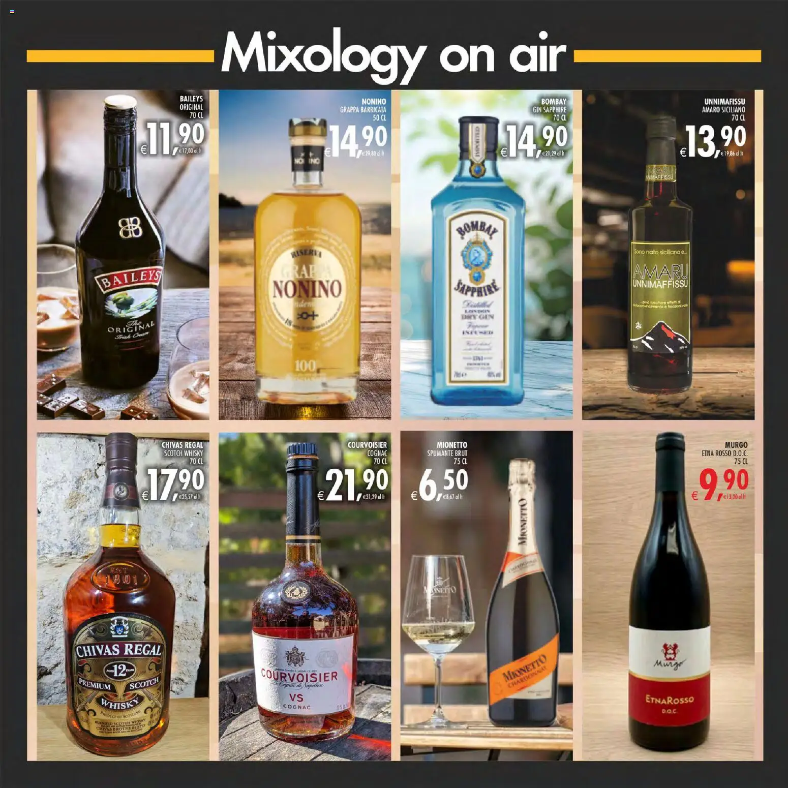 Volantino Decò del 17.03.2026 | Pagina: 25 | Prodotti: Gin, Whisky, Spumante, Grappa