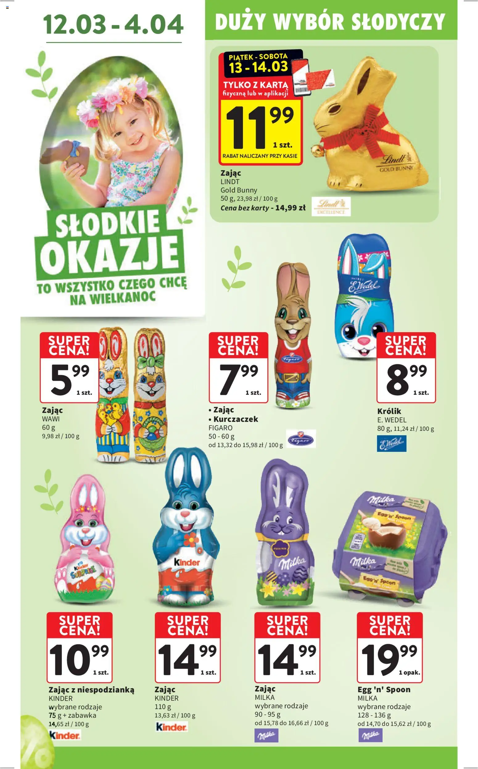 Intermarche gazetka od 12.03.2026 | Strona: 10 | Produkty: Karta, Milka