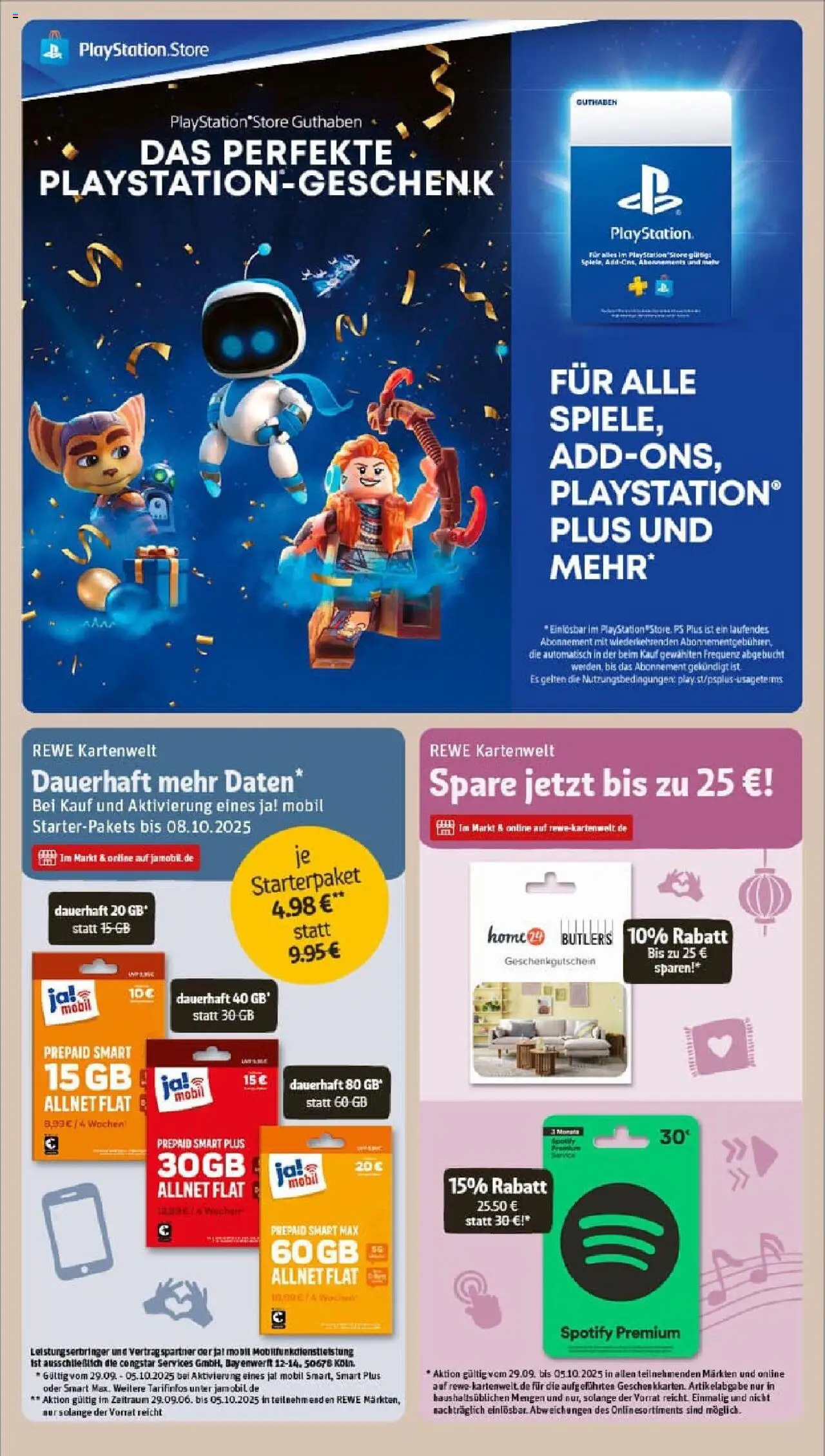 Rewe prospekt Marburg	 – gültig ab 28.09.2025 | Seite: 27 | Produkte: Playstation