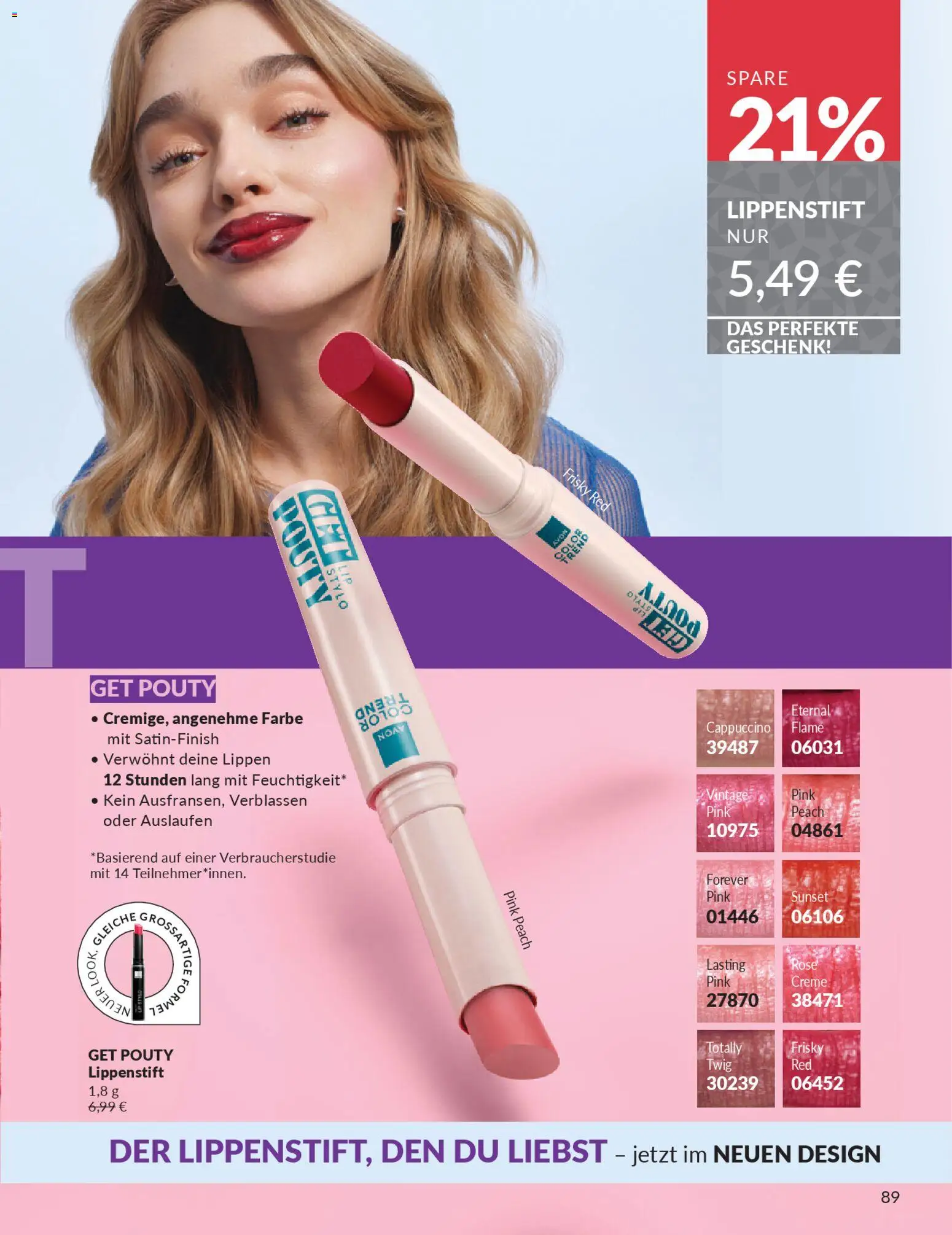 Avon - Black Friday – gültig ab 01.11.2025 | Seite: 91 | Produkte: Lippenstift, Creme