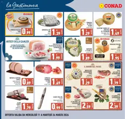 Anteprima del volantino GORGONZOLA DOP IGOR, dolce, al kg € 13,90 valido a partire dal 11.03.2026 | Pagina: 10