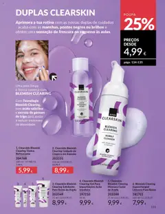 Clearskin Blemish Clearing Esfoliante Para Rosto de Argila, 75 ml Clearskin Blemish Clearing Esfoliante Para Rosto de Argila │ válido de 01.09.2025 | Página: 135 | Produtos: Toner, Argila, Máscara facial