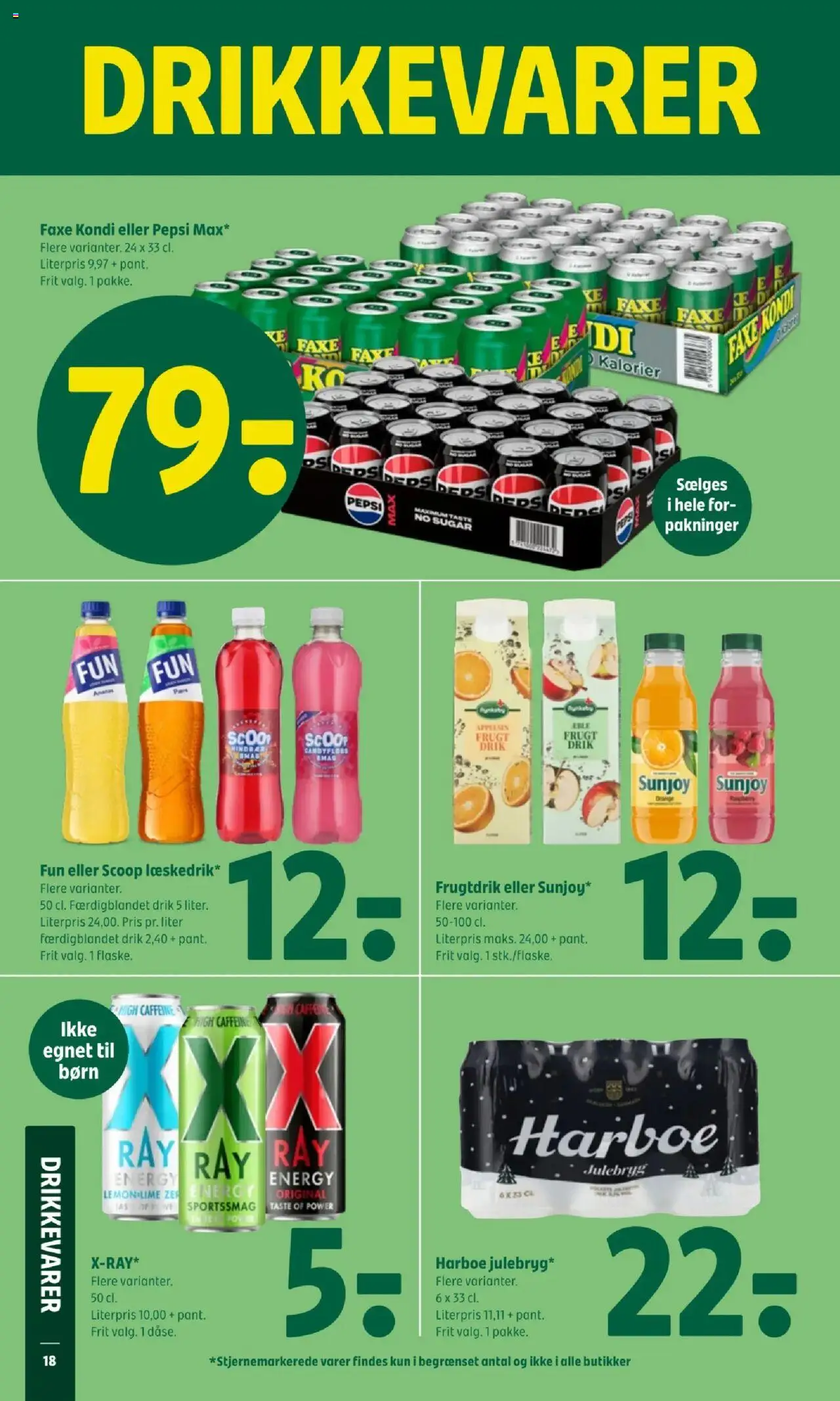Coop 365 tilbudsavis – gyldig fra 16.10.2025 | Side: 20 | Produkter: Lime, Faxe Kondi, Pepsi