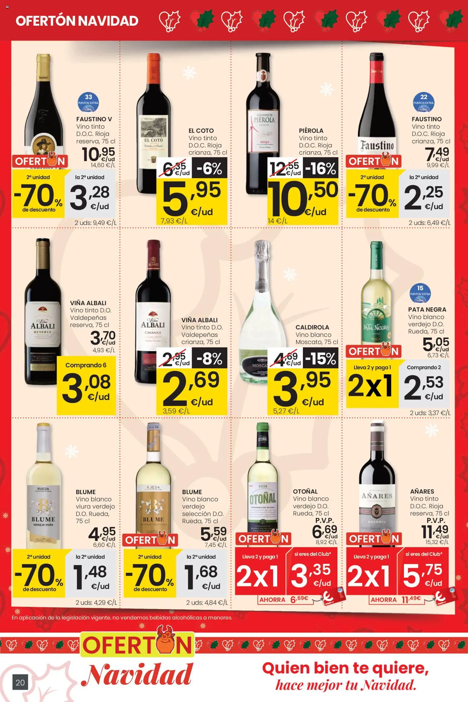 Eroski - City │ válido desde el 18.12.2025 | Página: 20 | Productos: Vino, Té