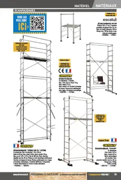  | Page: 15 | Produits: Plateau, Échafaudage, Poids