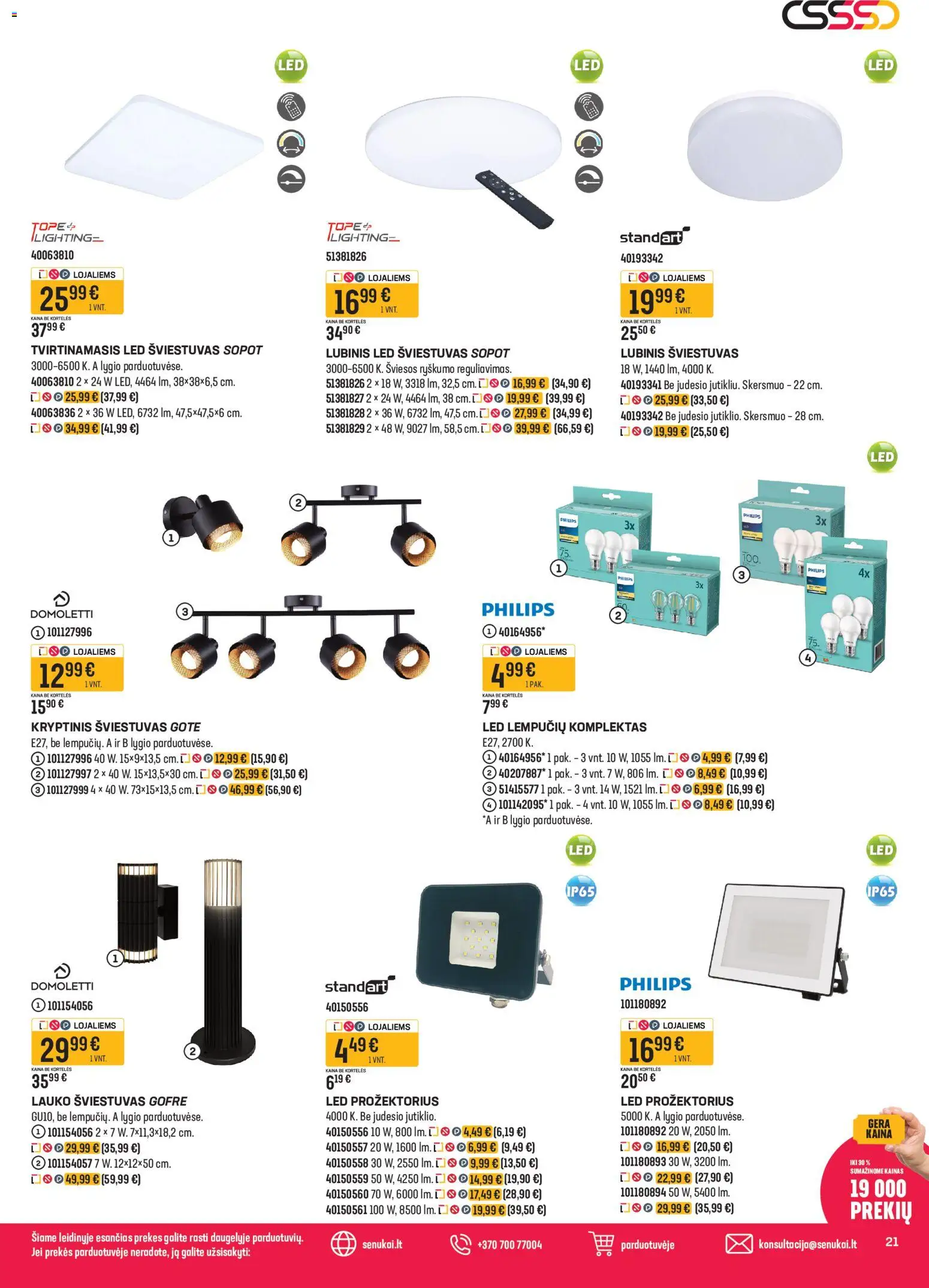 Senukai akcijos nuo 30.04.2026 | Puslapis: 21