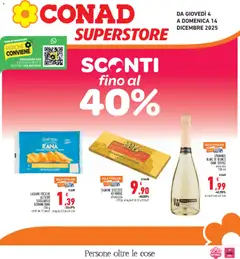 Anteprima del volantino Conad Superstore Piemonte catalogo valido a partire dal 04.12.2025