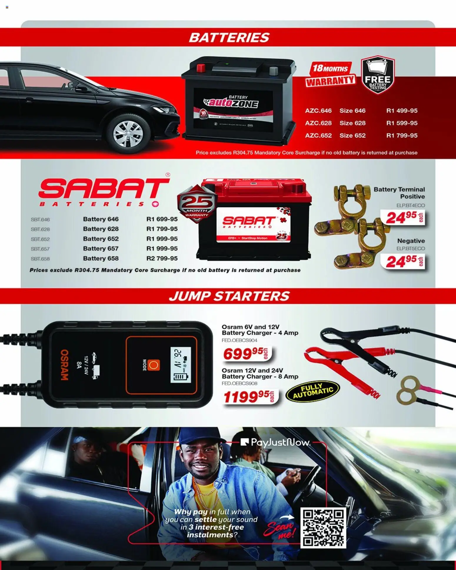 New AutoZone catalogue – valid from 11.04.2026 | Page: 5 | Products: Battery, Charger