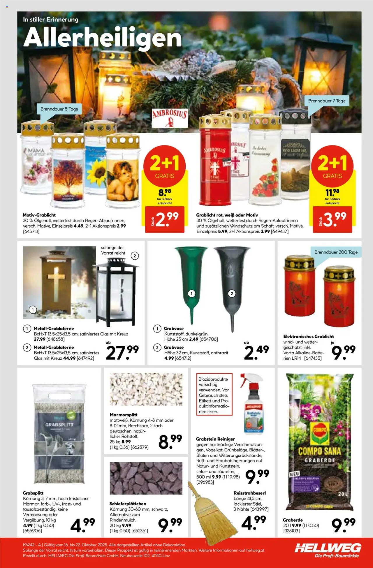 HELLWEG Flugblatt gültig ab 16.10.2025 | Seite: 19