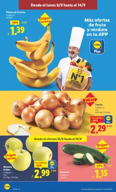 Manzana Golden, Categoría: I. 2 kg │ válido desde el 08.09.2025 | Página: 10 | Productos: Calabacín, Manzana, Apple, Παγωμένο τσάι