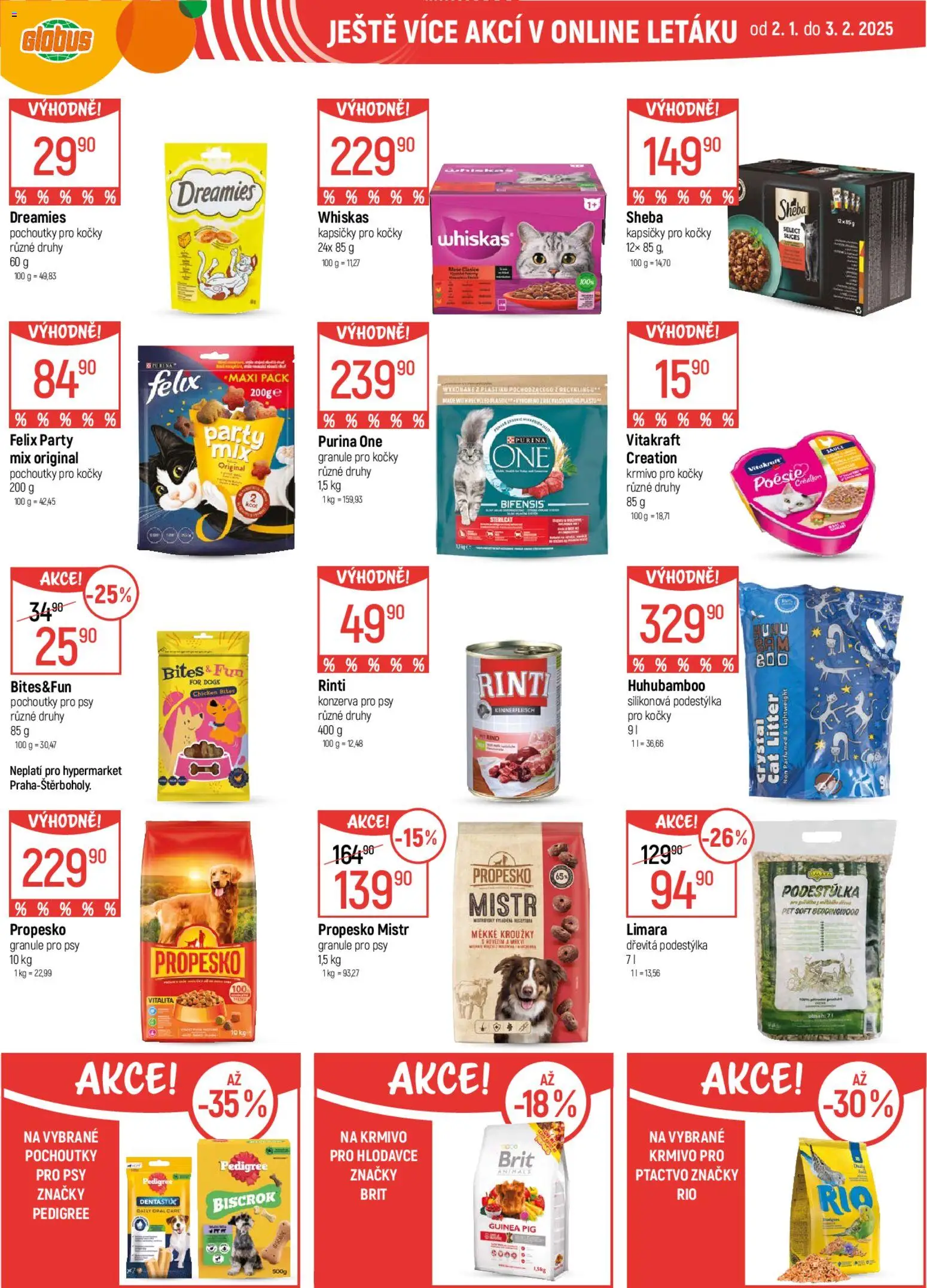 Globus leták od 21.01.2026 | Strana: 36 | Produkty: Felix, Purina, Whiskas, Kapsičky pro kočky