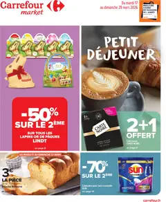 Carrefour Market - Prévisualisation de Carrefour Market Petit déjeuner valide à partir de 17.03.2026