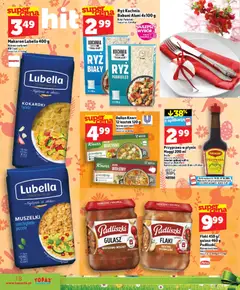 Pogląd oferty "Topaz gazetka - Express" - ważna od 26.03.2026 | Strona: 18 | Produkty: Flaki, Ryż, Makaron, Gulasz