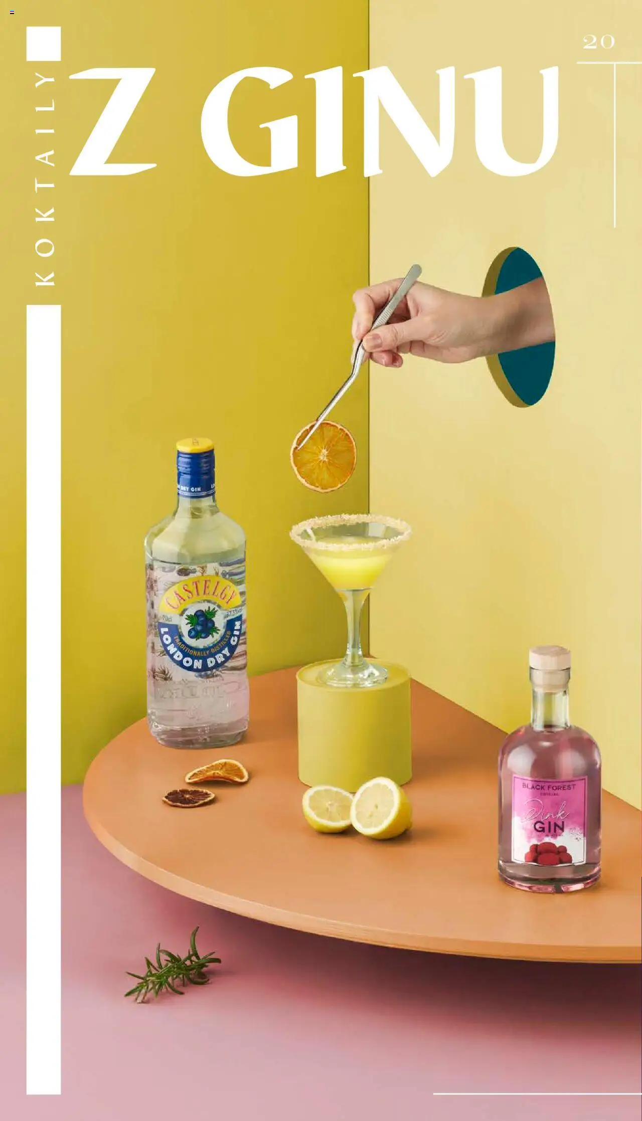 Lidl barmanská príručka │ platný od 03.06.2025 | Strana: 20 | Produkty: Gin