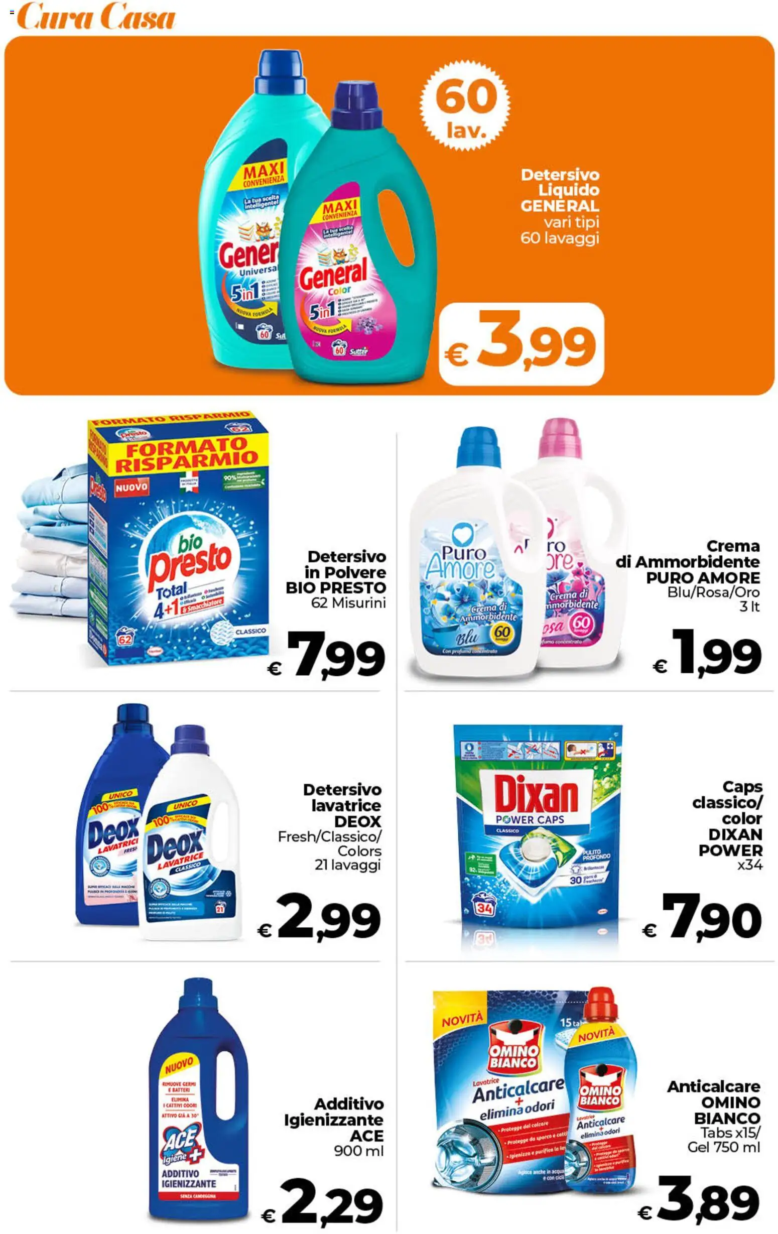 Volantino Ipercoop del 28.04.2026 | Pagina: 46 | Prodotti: Crema, Anticalcare, Acqua, Lavatrice