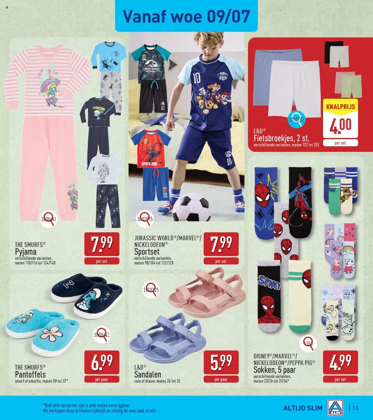  | Pagina: 13 | Producten: Sandalen, Pyjama
