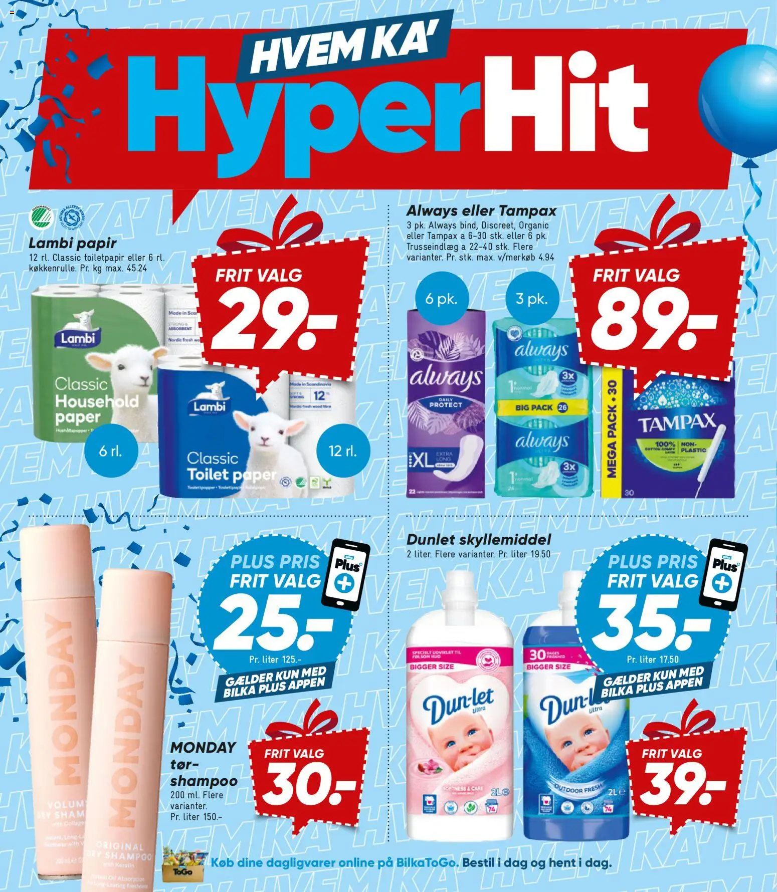 Bilka tilbudsavis – gyldig fra 06.02.2026 | Side: 8 | Produkter: Shampoo, Skyllemiddel, Toilet