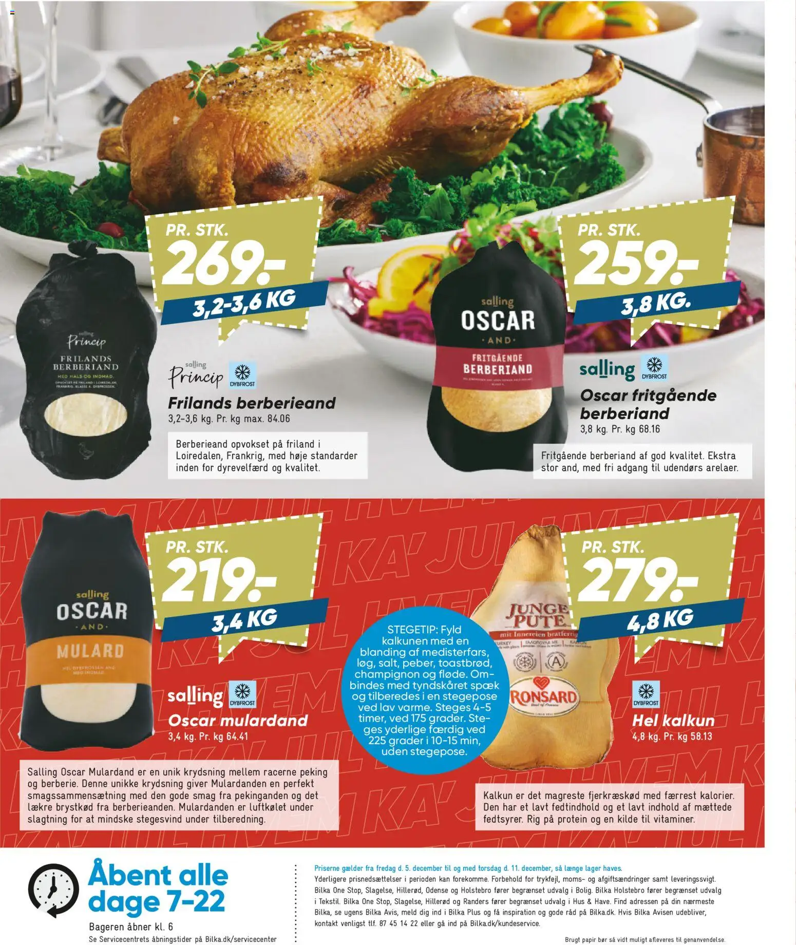 Bilka tilbudsavis – gyldig fra 05.12.2025 | Side: 26 | Produkter: Champignon, Kalkun, Toastbrød