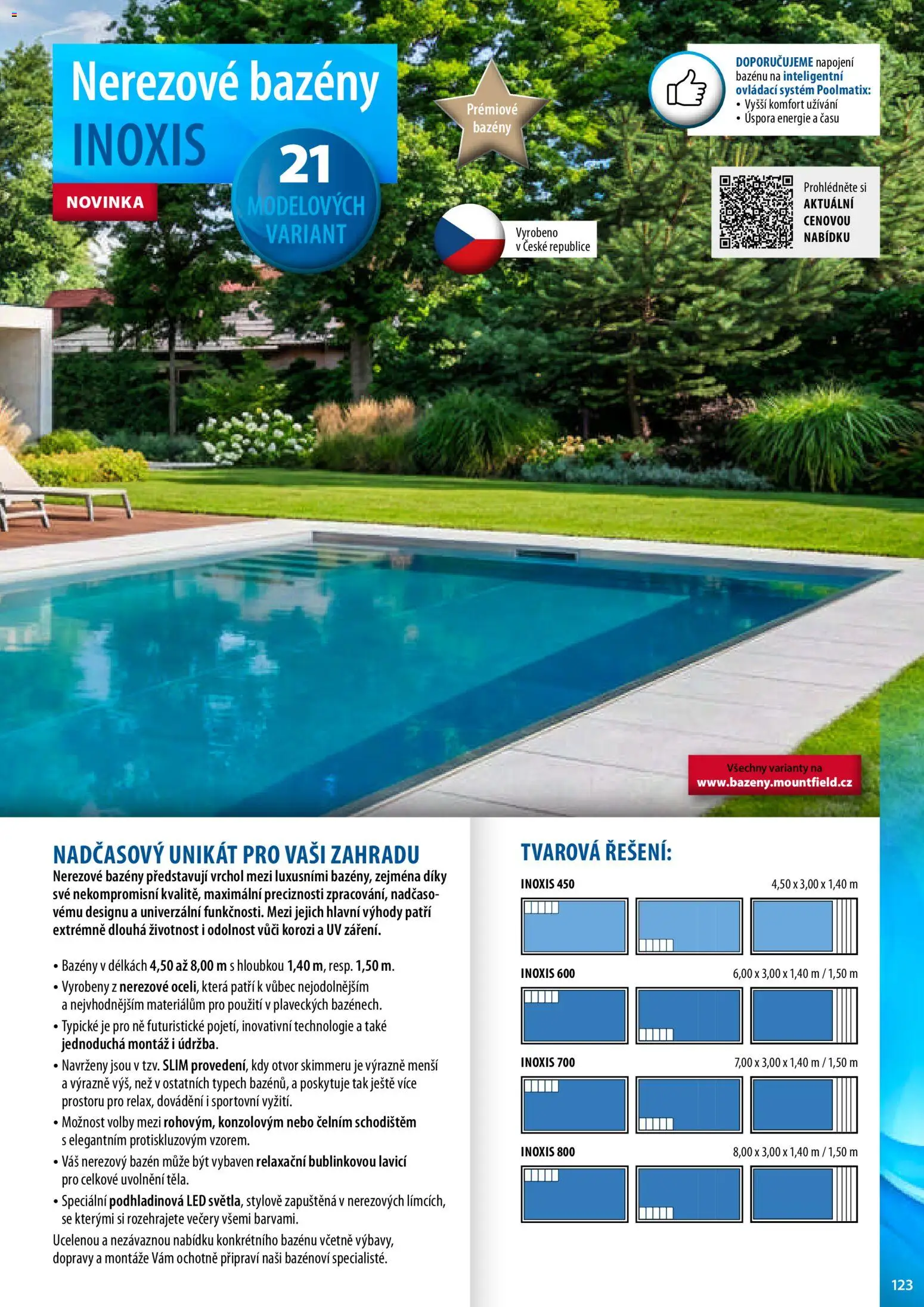 Mountfield katalog od 02.04.2026 | Strana: 123 | Produkty: Bazény, Bazén, LED