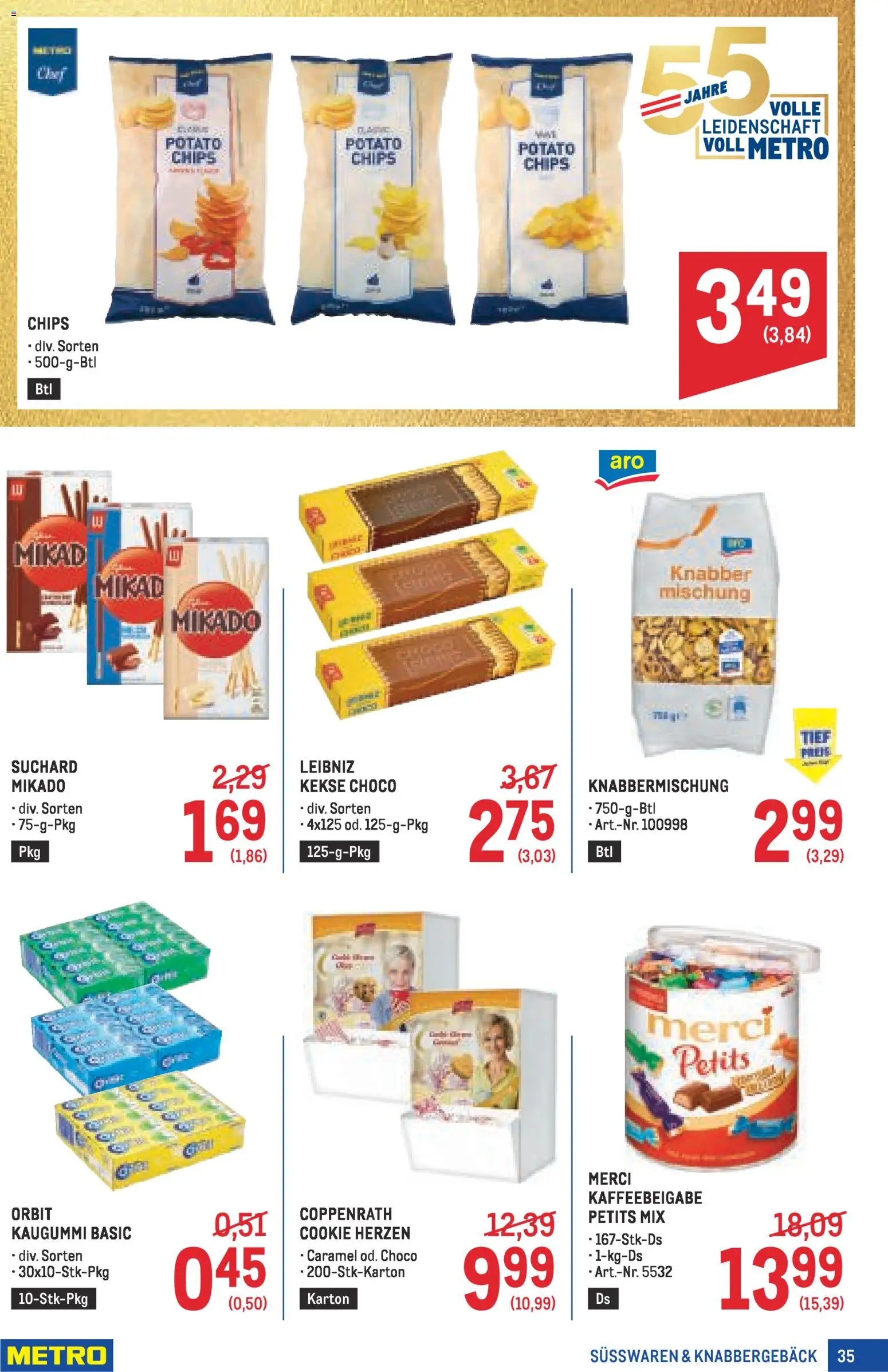 Metro angebote Profi MP08 gültig ab 02.04.2026 | Seite: 35 | Produkte: Chips, Kekse