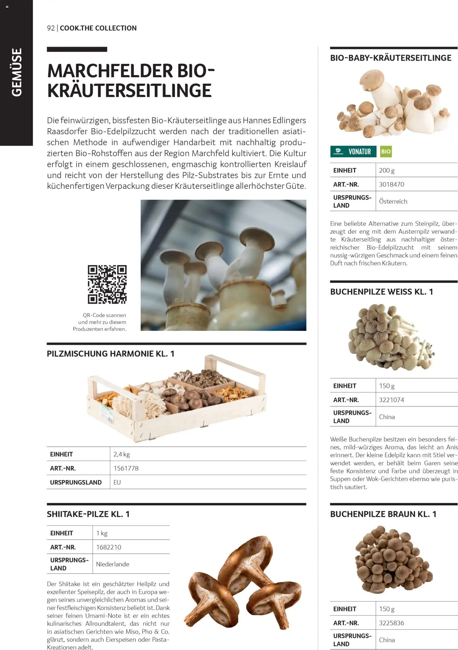 Transgourmet Cook Look-Book gültig ab 08.04.2026 | Seite: 92 | Produkte: Pasta, Gemüse, Tisch, Duft