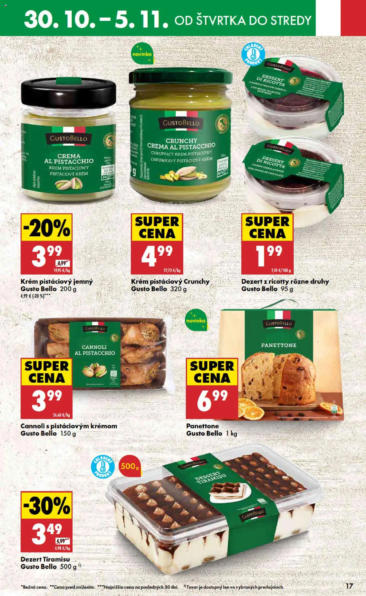 Nové Biedronka akcie – leták je platný od 30.10.2025 | Strana: 17 | Produkty: Krém