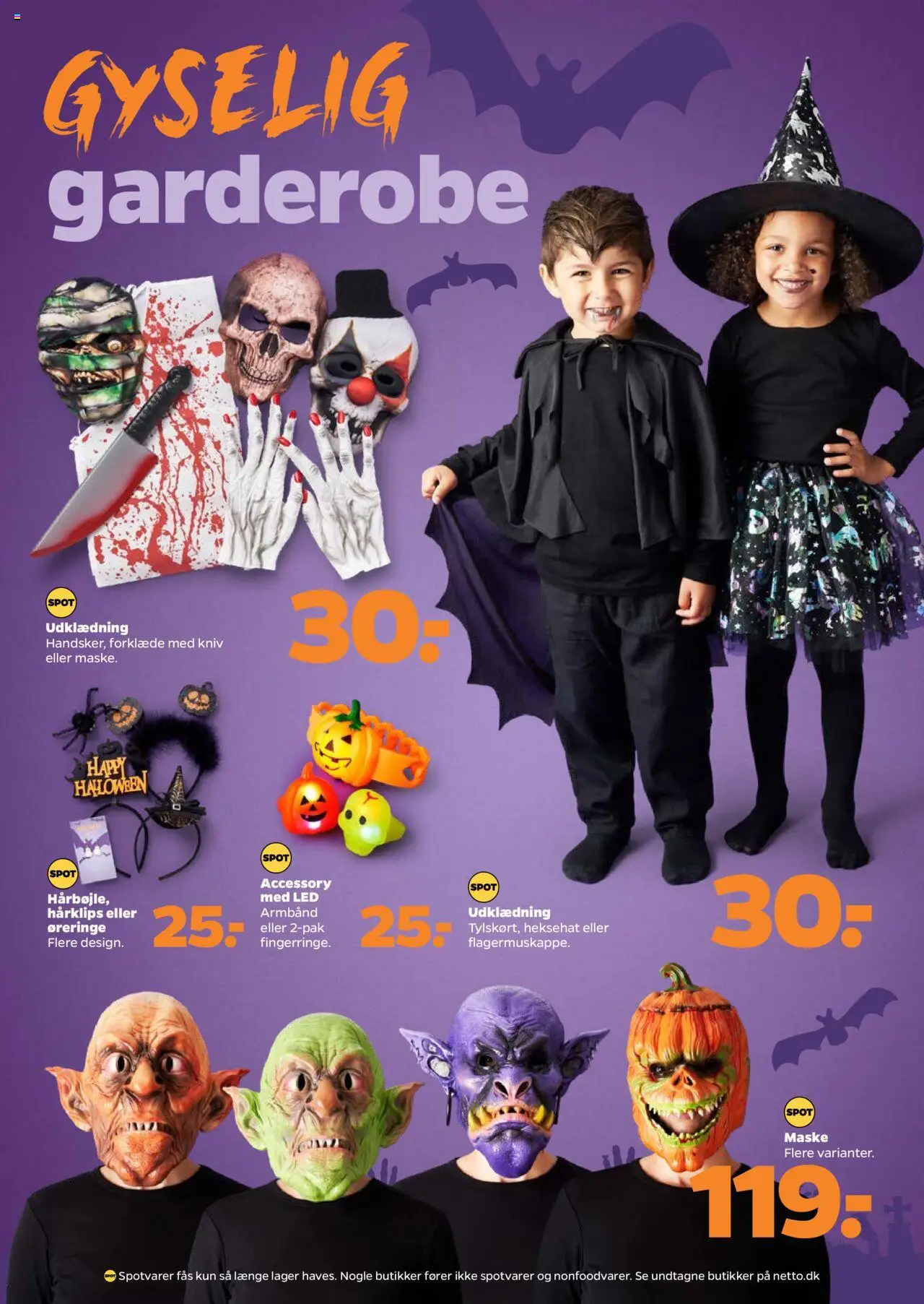 Netto tilbudsavis – gyldig fra 04.10.2025 | Side: 24 | Produkter: Garderobe, Maske
