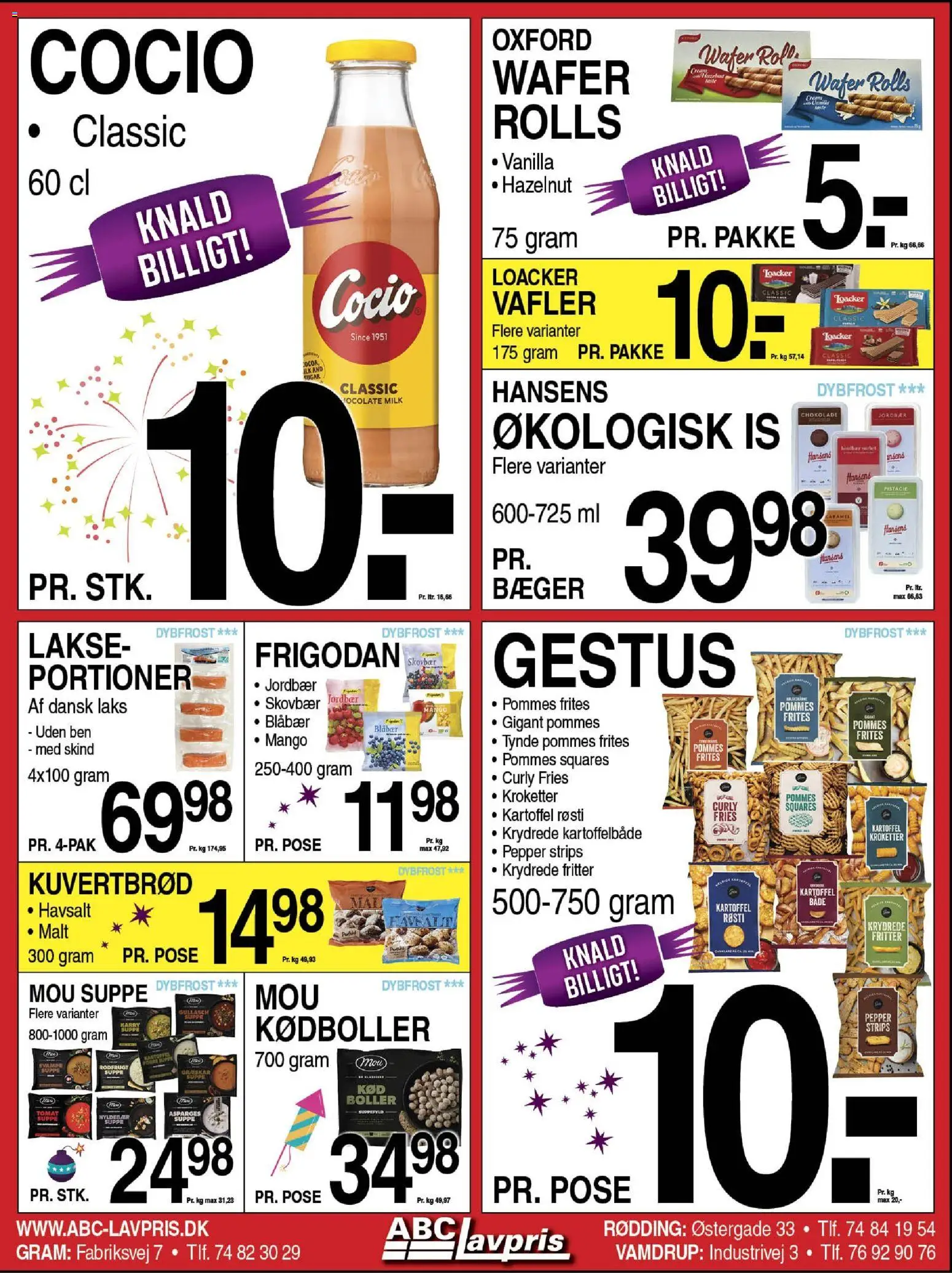 Abc Lavpris tilbudsavis – gyldig fra 24.12.2025 | Side: 4 | Produkter: Mango, Græskar, Jordbær, Asparges