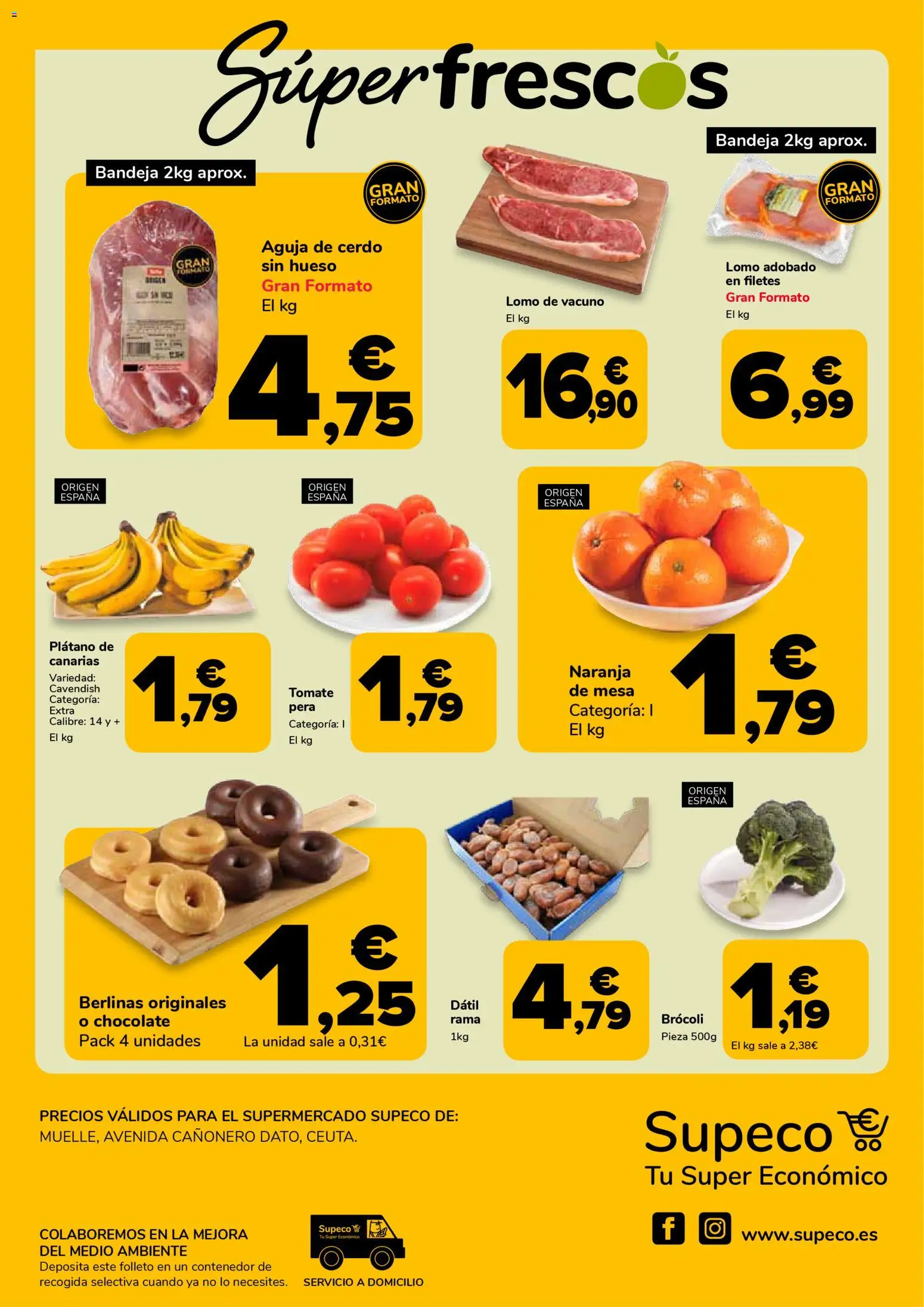 Supeco folleto │ válido desde el 12.02.2026 | Página: 4 | Productos: Chocolate, Cerdo, Bandeja, Mesa