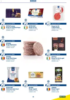 Ofertele Metro valabile de la 21.04.2026 | Pagină: 43 | Produse: Pungă, Hacıyatmaz Kedi Oyuncağı, Cutie, Burger