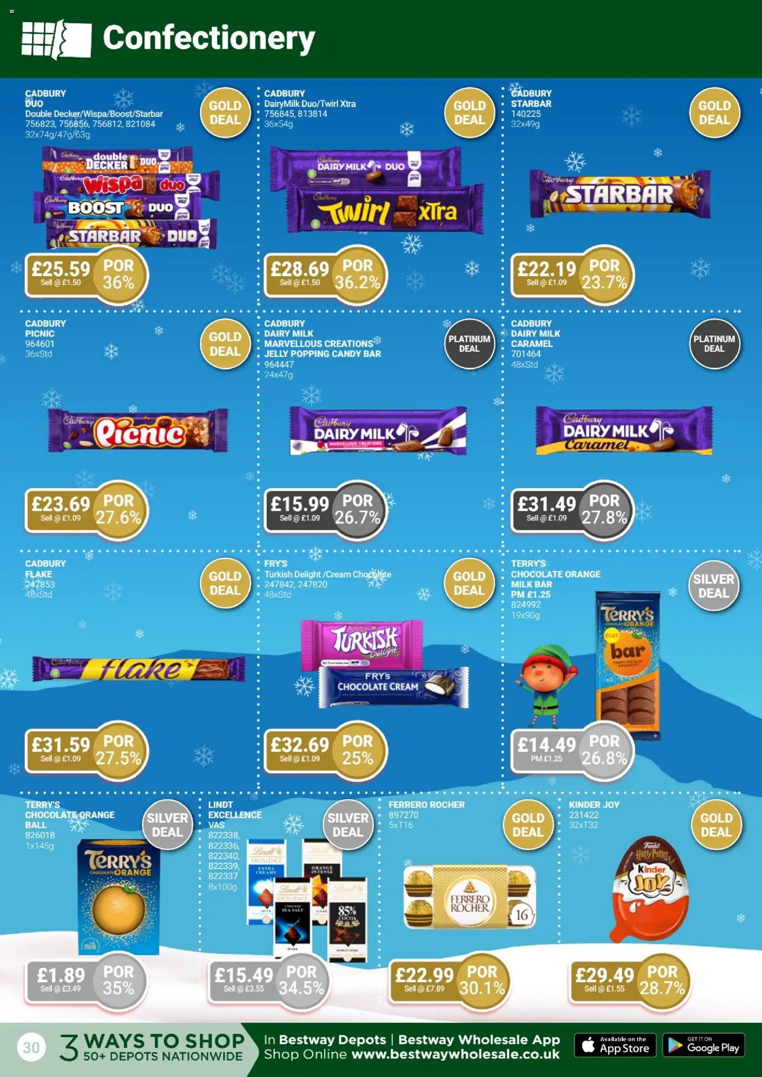 {H1} | Page: 30 | Products: Milk, Cream, Agrafeuse, Orange