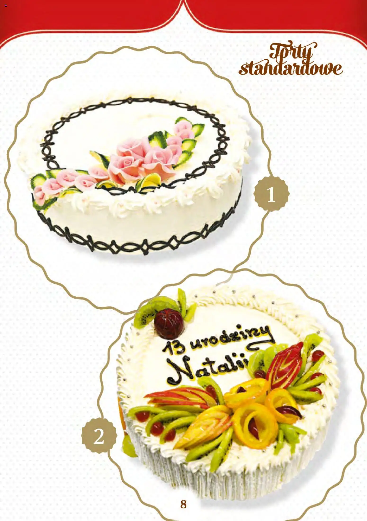 Topaz gazetka - Torty od 27.04.2026 | Strona: 8