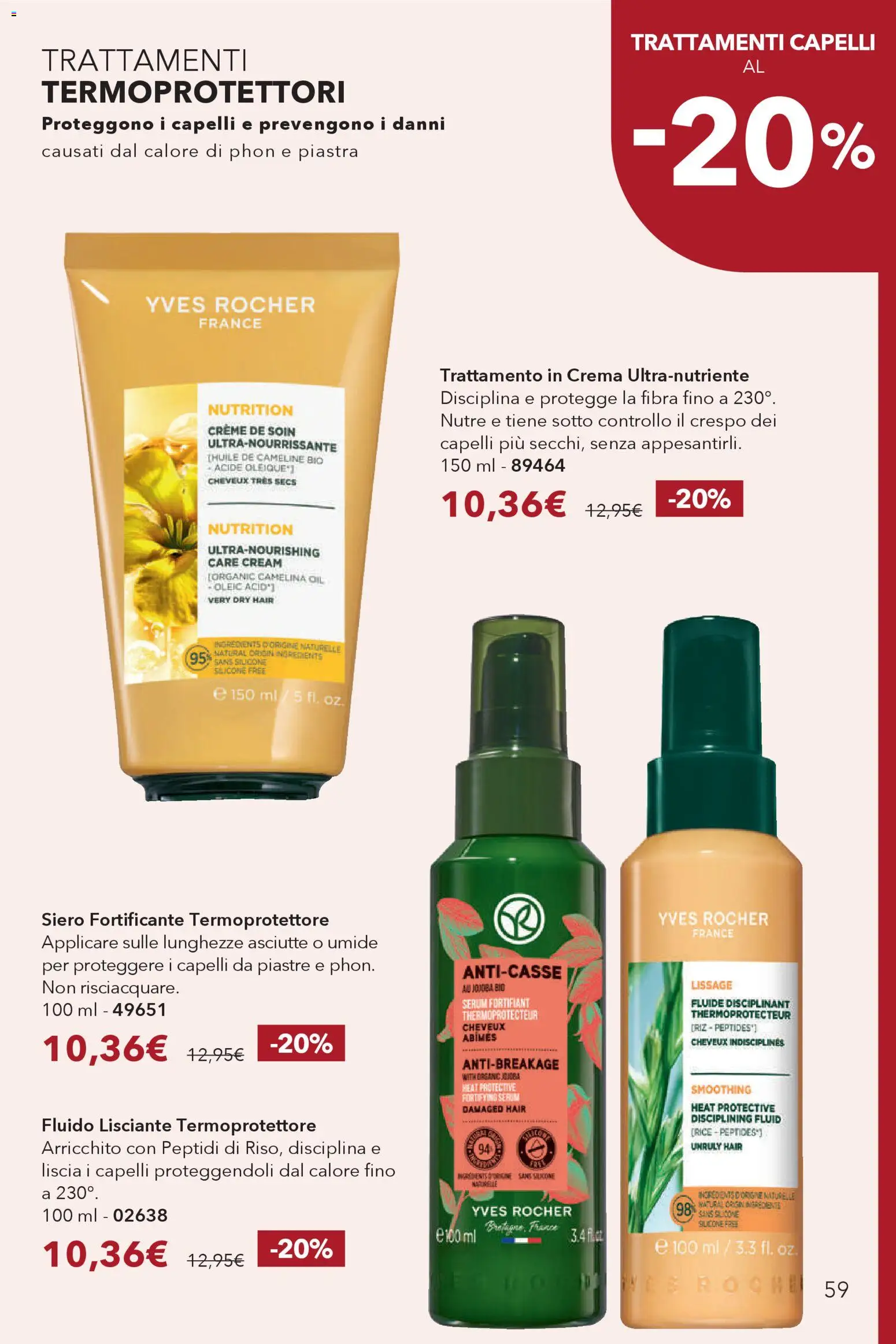 Volantino Yves Rocher del 30.12.2025 | Pagina: 59