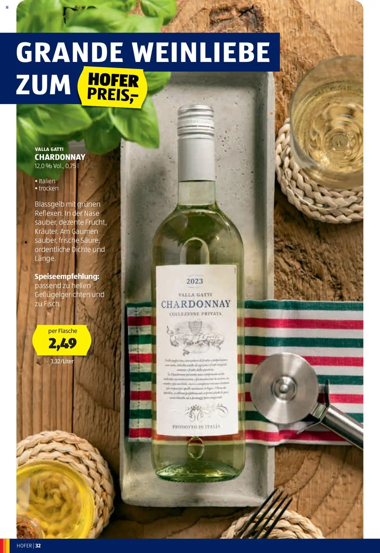 Hofer Wein-Magazin gültig ab 16.10.2024 | Seite: 32