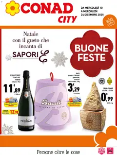 Anteprima del volantino Conad City Sicilia catalogo valido a partire dal 10.12.2025