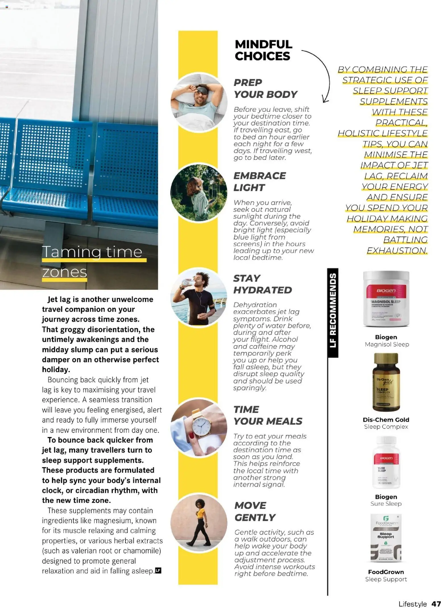 New Dis-Chem catalogue – valid from 26.11.2025 | Page: 49 | Products: Bed, Light, Water, Supplements