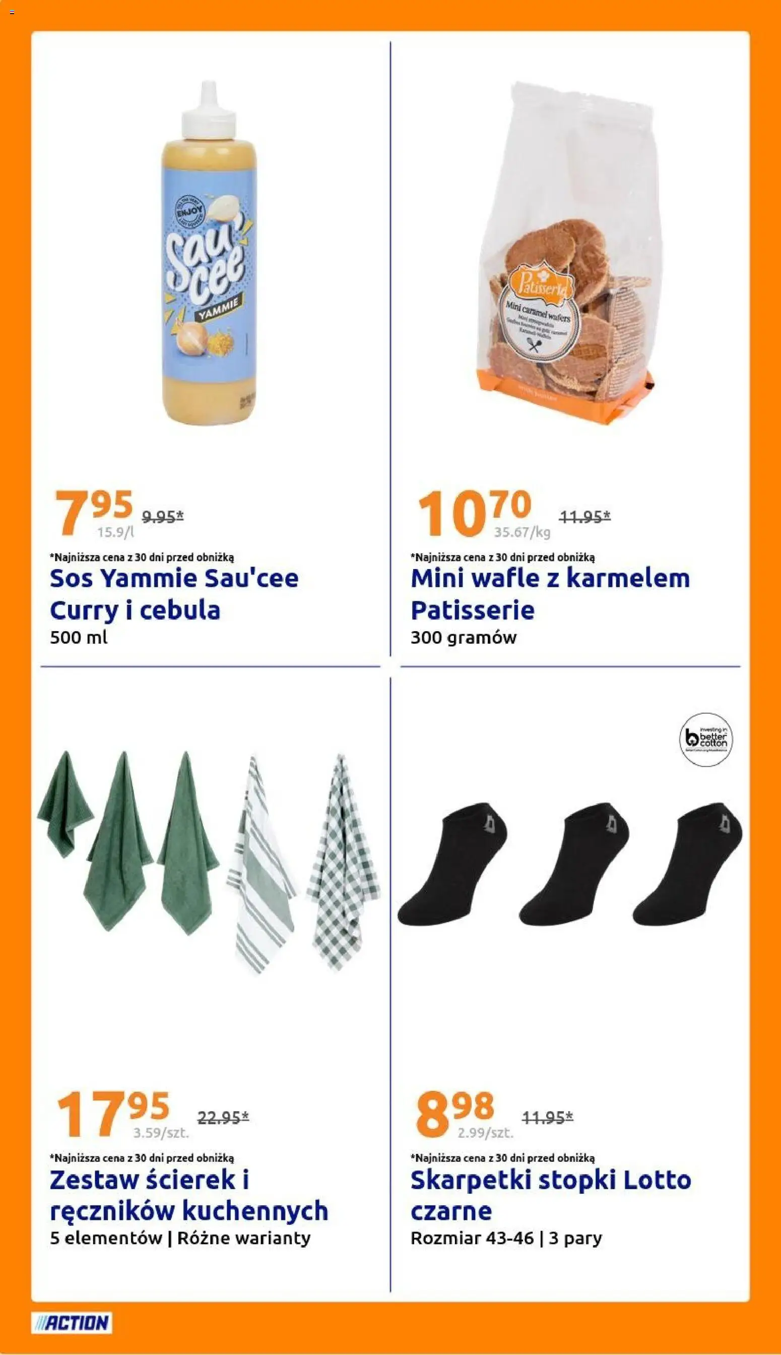 Action Gazetka od 17.12.2025 | Strona: 20 | Produkty: Curry, Wafle, Skarpetki, Sos